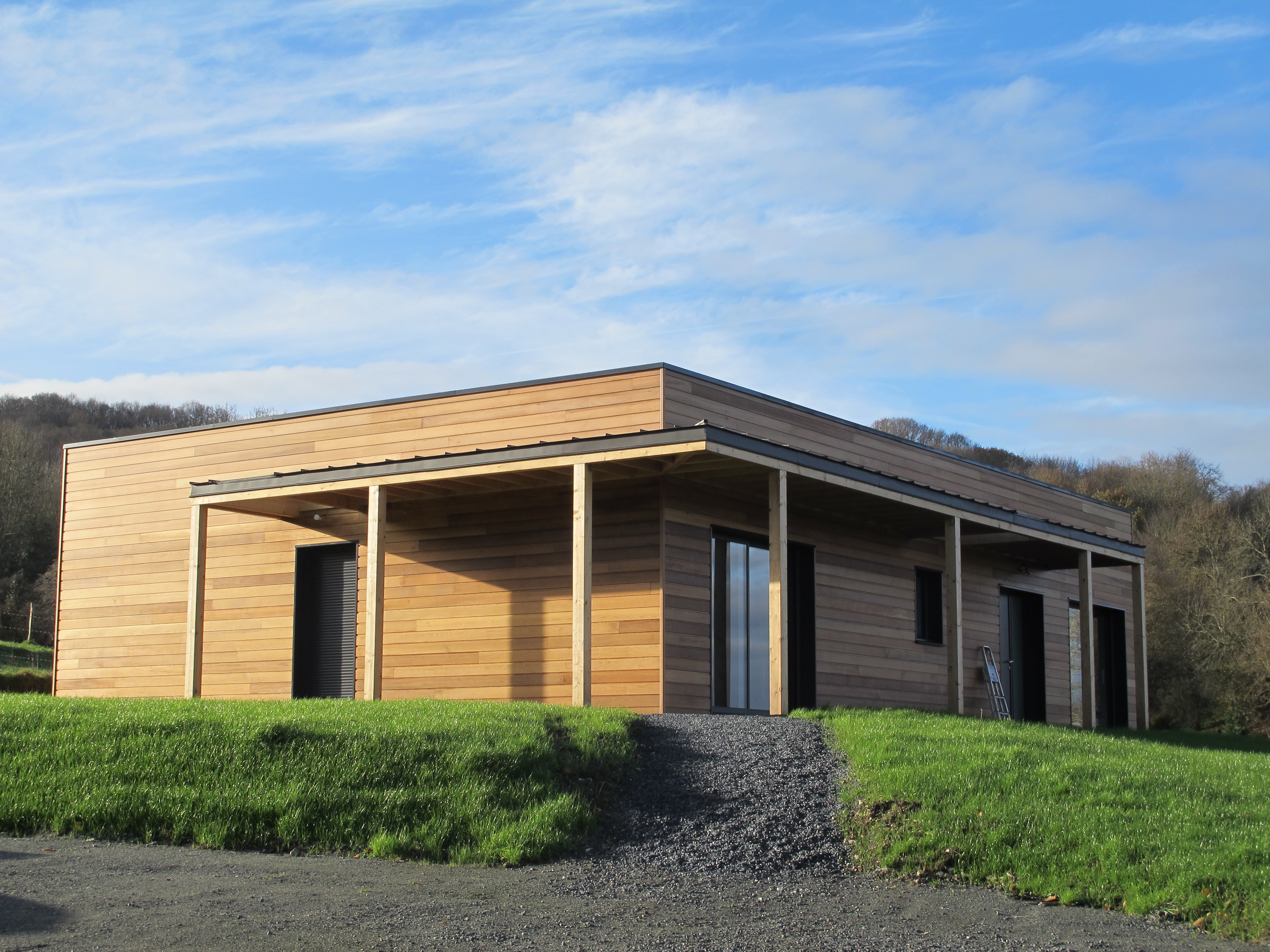 Maison Ossature Bois Design. Excellent En Le Groupe Ftera ...